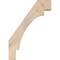 Ekena Millwork 3 1/2"W x 20"D x 28"H Merced Smooth Knee Brace, Douglas Fir BRC04X20X28MRC00SDF - alternate 2